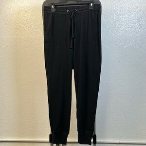 Barefoot Dreams Women’s Black 100% Cotton Sweatpants Size S